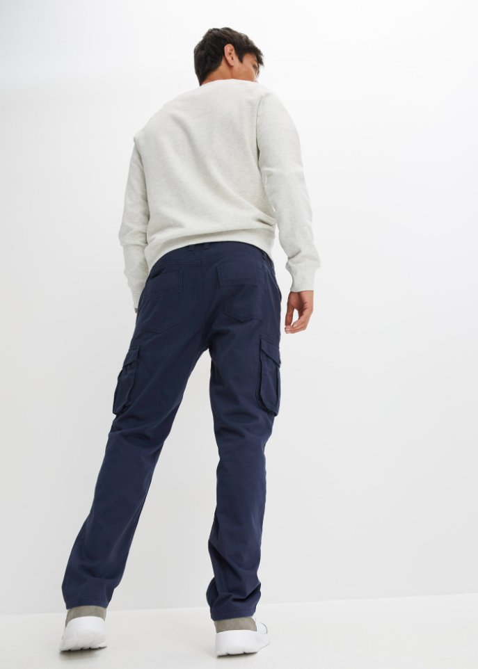 Regular Fit Cargohose, Straight
