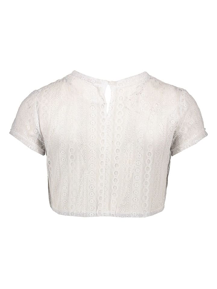 Turi Landhaus Dirndlbluse in Weiß günstig kaufen