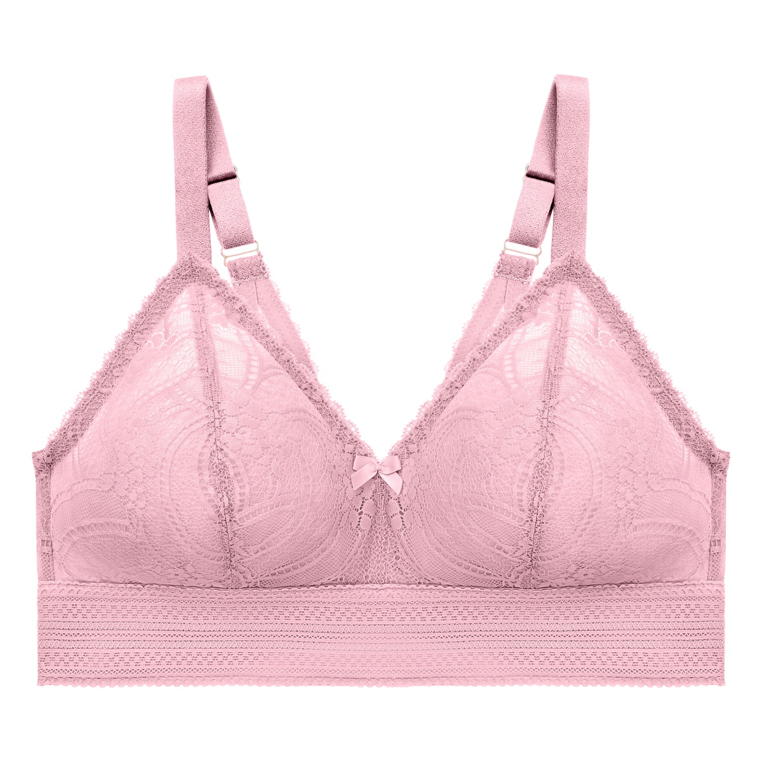 Bramour Gramercy Spitzen-Bralette de luxe - Mauve