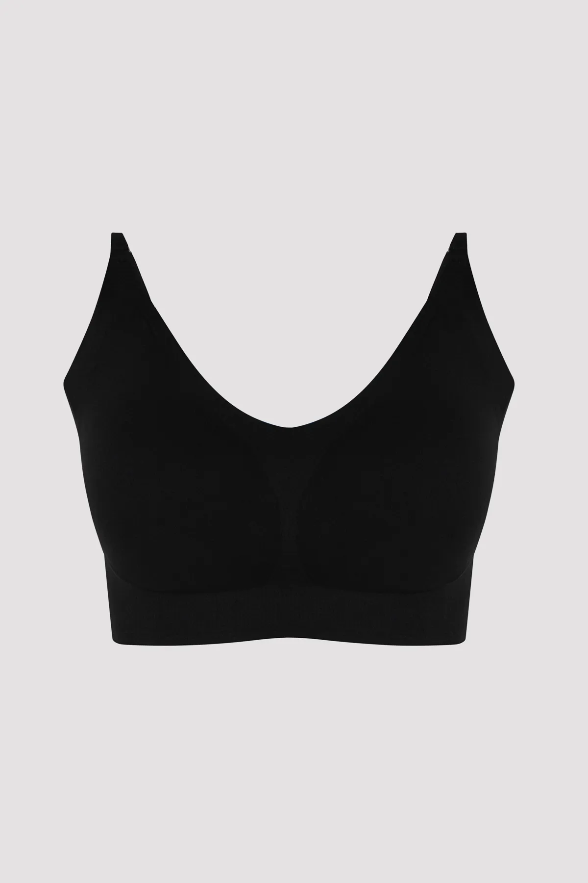 Penti  #Nibirakmaz Schwarzes, unsichtbares, nahtloses Bralette ohne Bügel