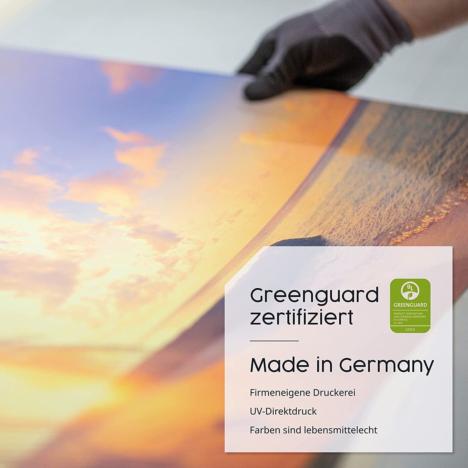Könighaus Infrarotheizung Bild-Serie 1200W Smart, Made in Germany, angenehme Strahlungswärme, Smart Home