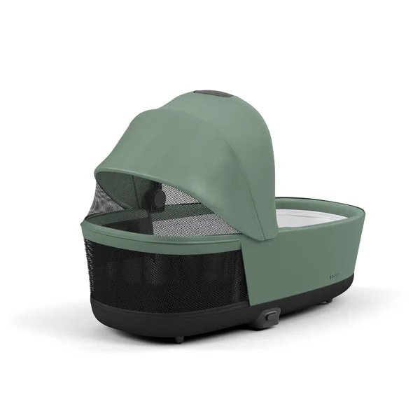 Cybex Priam V4 stroller set leaf green with matte black frame