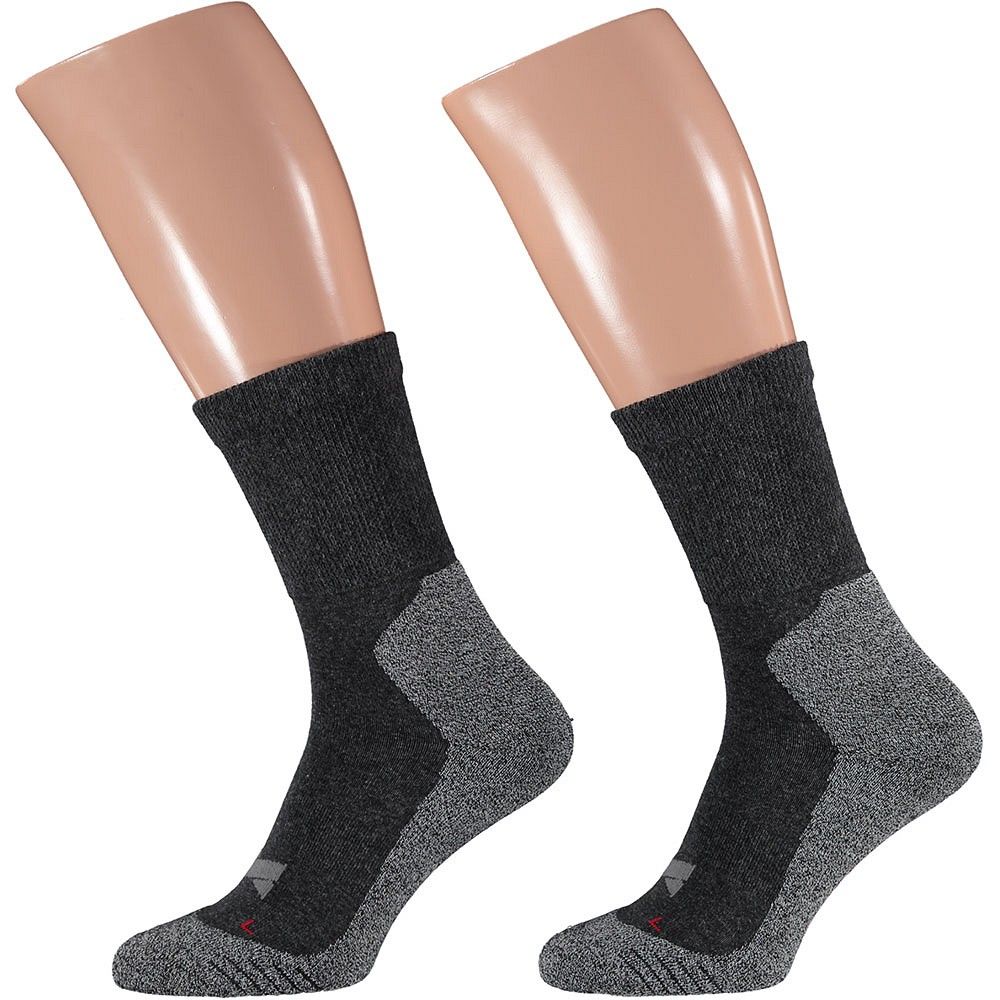 Xtreme 2 Paar Multi Anthrazit Hiking Socken