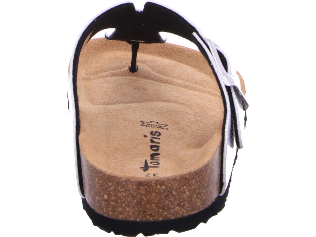 WORTMANN Sportliche Sandalen silber Da.-Pantolette