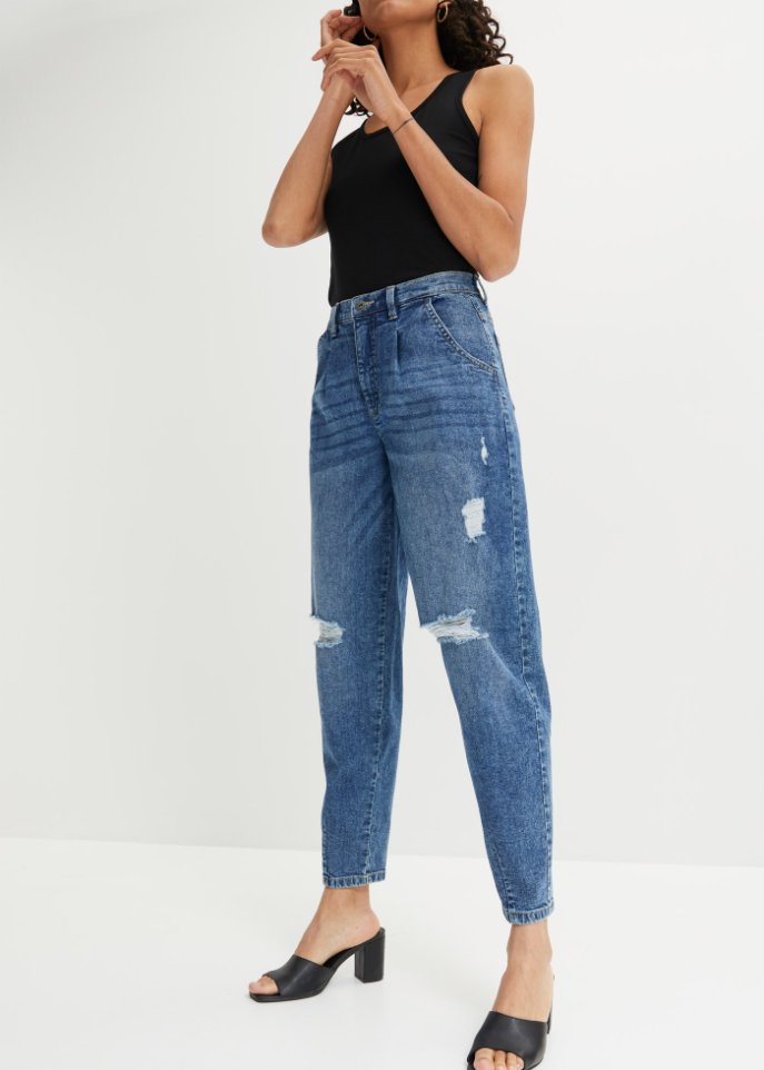 Barrel Shape Jeans mit Positive Denim #1 Fabric