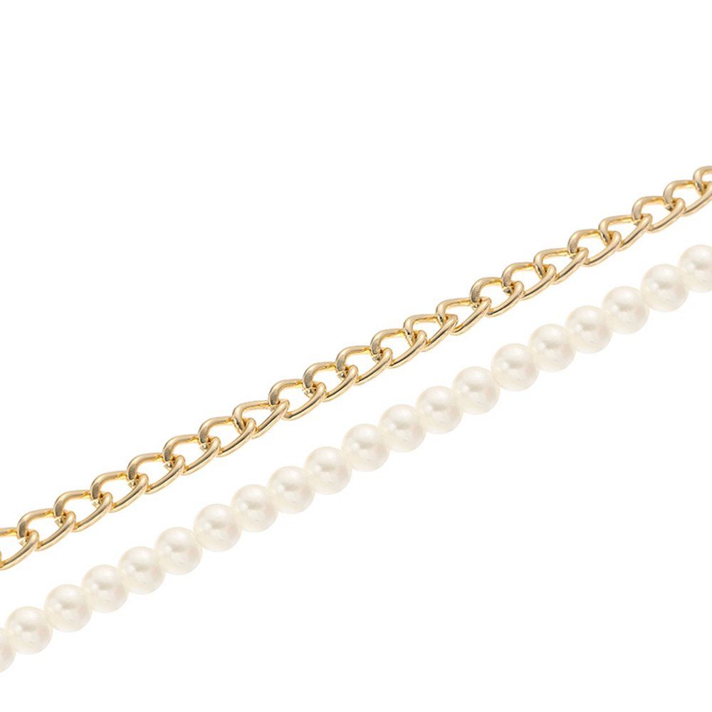 Tian Dee Brillenkette Mode Frauen Glaskette Perlen Gesichtsmaskenkette Perle Brillenkette
