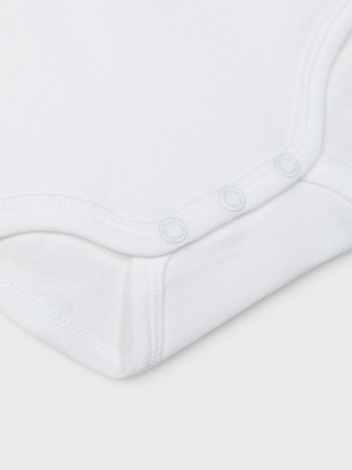 name it Kurzarbbodys 3er Pack Basic in bright white günstig kaufen
