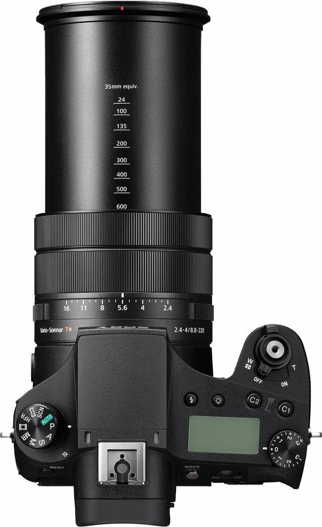 Sony DSC-RX10M4 Systemkamera (ZEISS® Vario-Sonnar T*, 20,1 MP, 25x opt. Zoom, NFC, WLAN (Wi-Fi), Gesichtserkennung, Panorama-Modus)