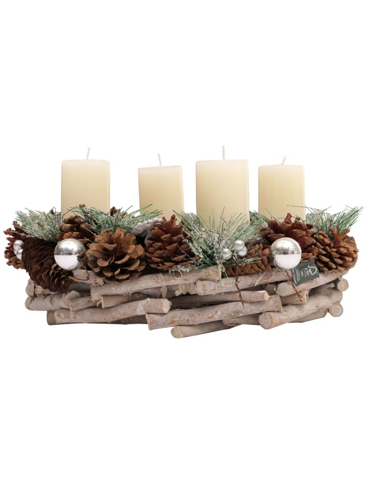 MCW Adventskranz M15, Mit Kerzen günstig kaufen onesize