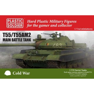 1:72 Russian T55 Tank