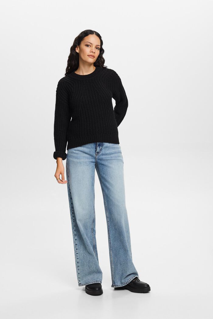 Rippstrickpullover