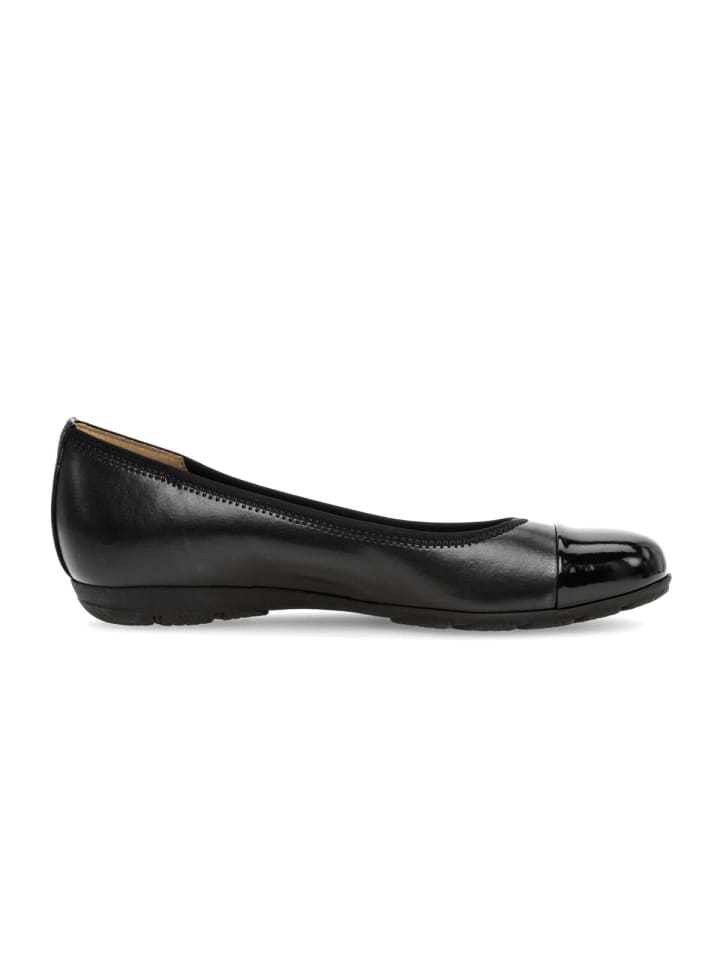 Gabor Fashion Sportliche Ballerinas in schwarz günstig kaufen 35,5
