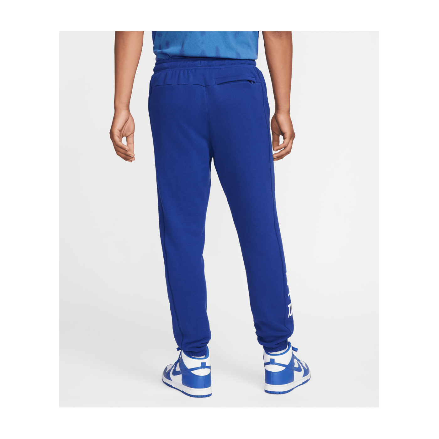 Nike Air FT Jogginghose Blau Weiss F455