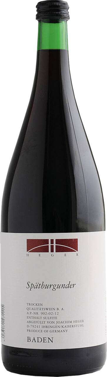 Weingut Dr. Heger Heger Spätburgunder Trocken 1 L 2017