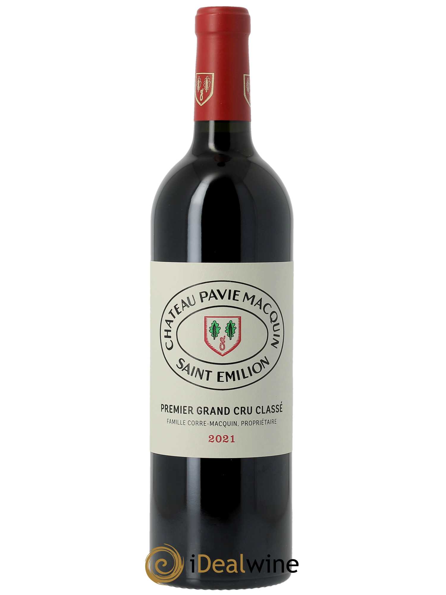 Château Pavie Macquin 1er Grand Cru Classé B (CBO à partir de 6 bts) 2021 - Lot de 1 Bouteille