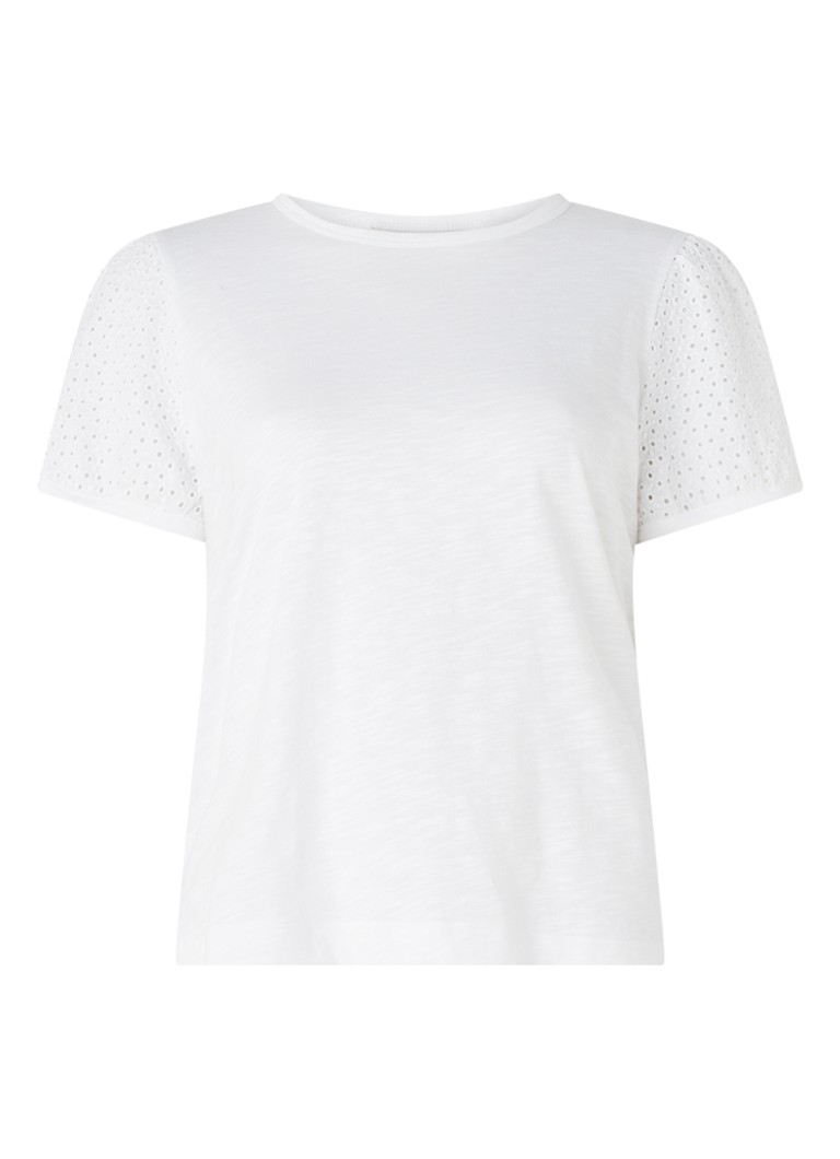 Whistles T-shirt with embroidery