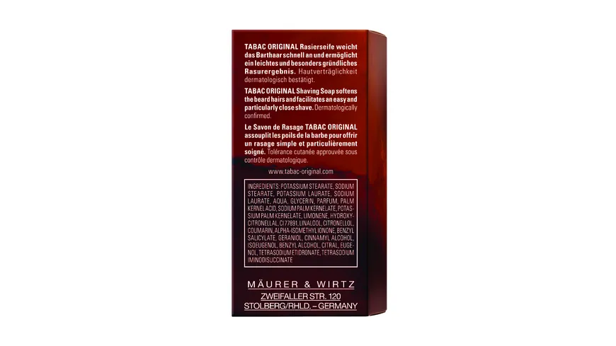 TABAC ORIGINAL Rasier-Seife 100 g