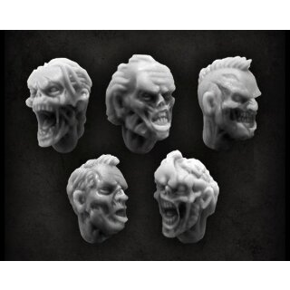 Zombie heads (5)