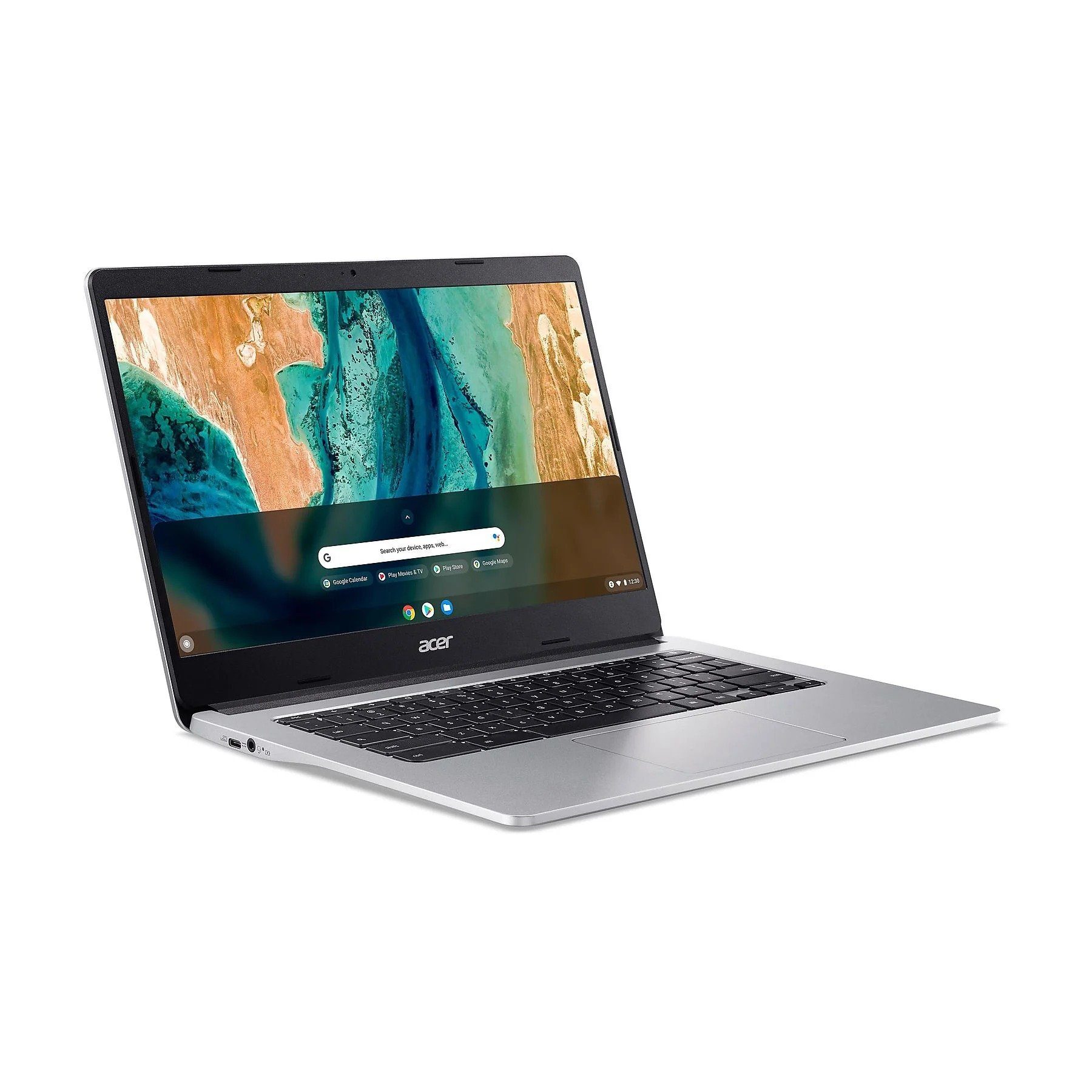 Acer 314 (CB314-2H-K7E8) 4 GB RAM, 128 GB eMMC Chromebook (35,56 cm/14 Zoll, MediaTek Kompanio MT8183, Mali-G72, Webcam, Octa-Core CPU, Google ChromeOS)