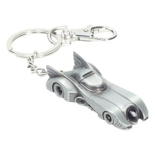 Batman 1989 Metall-Schlüsselanhänger Batmobile 7 cm