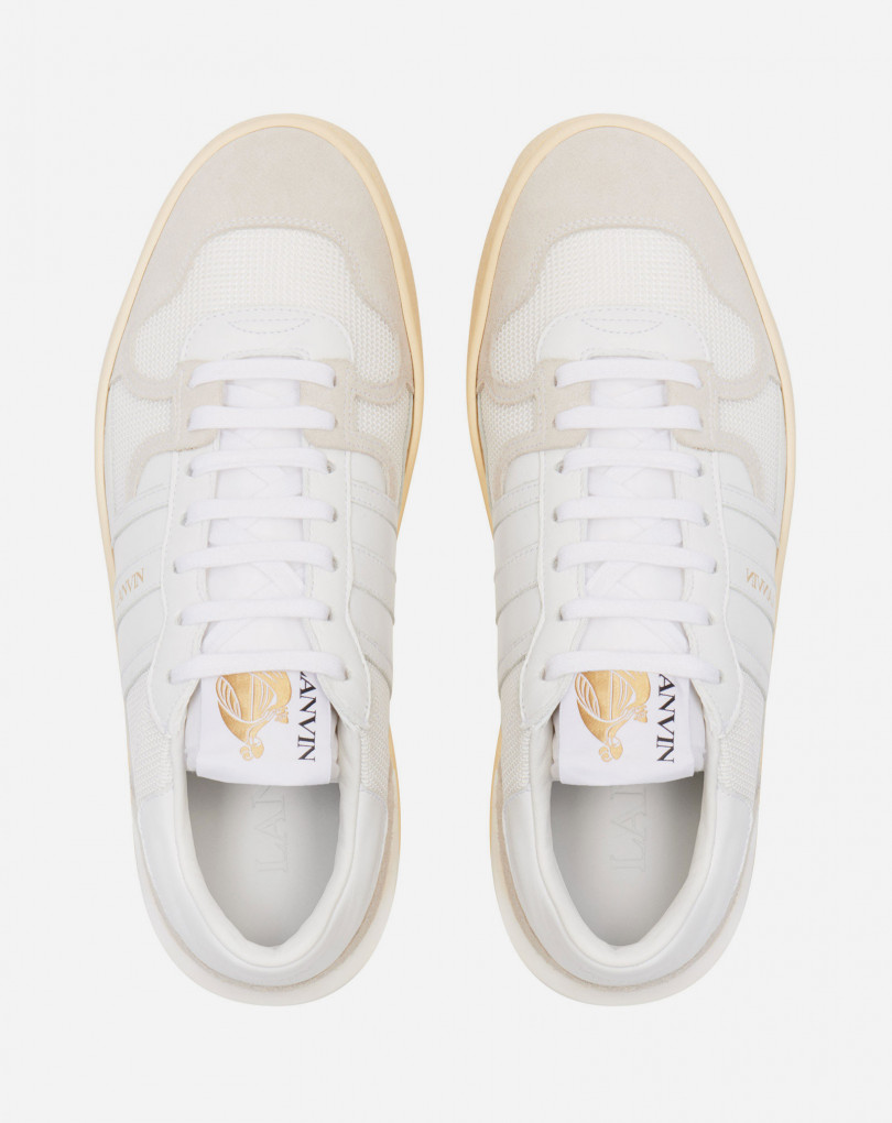 SNEAKERS BASSES CLAY EN CUIR