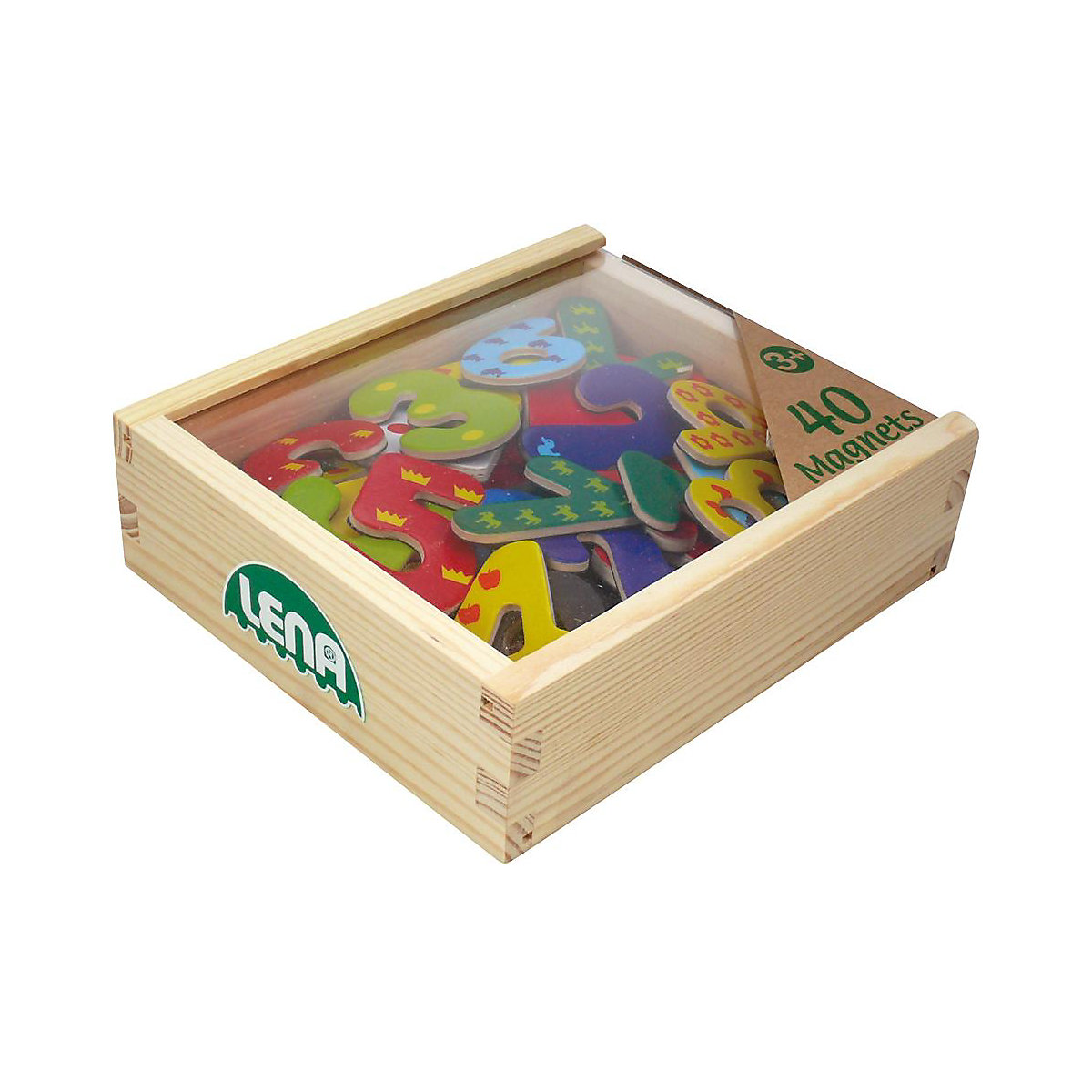 Holz Magnet Zahlen