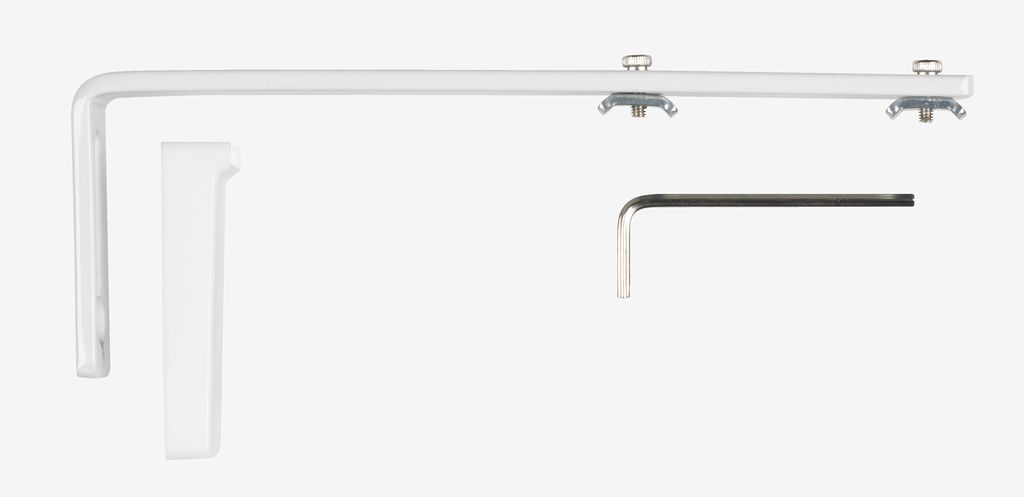 Suporte de parede FLEXI FLEXI 15cm branco