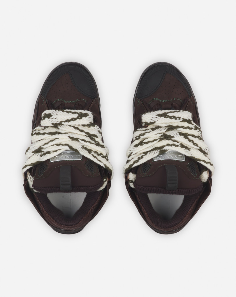 SNEAKERS CURB EN CUIR