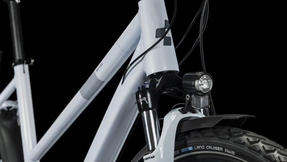 Cube Nature Pro Lady Allroad frostwhite´n´grey kaufen | Bike-Discount