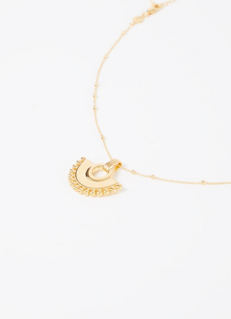 Missoma Zenyu Fan necklace gold plated