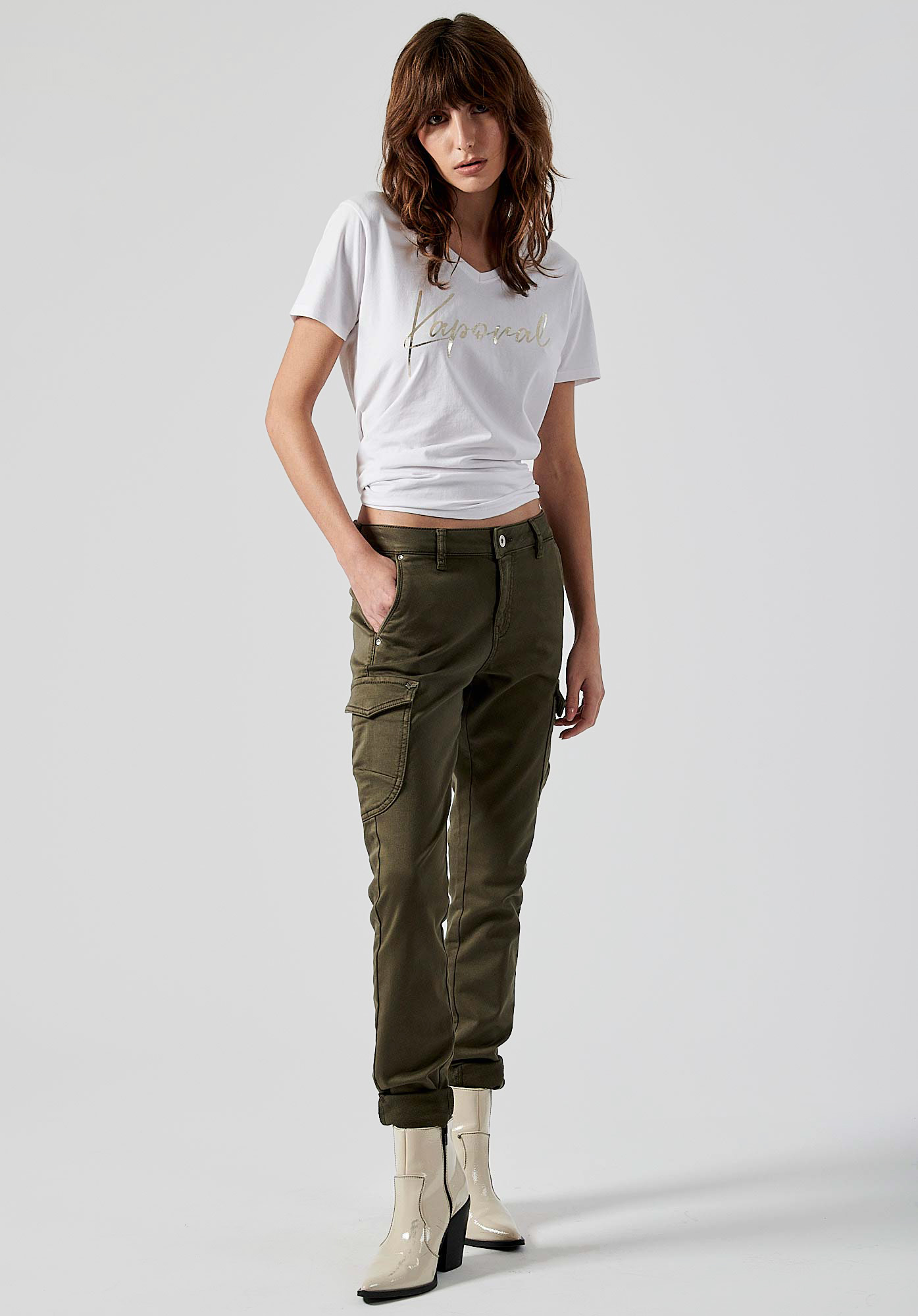 FRAN   T-shirt blanc Femme