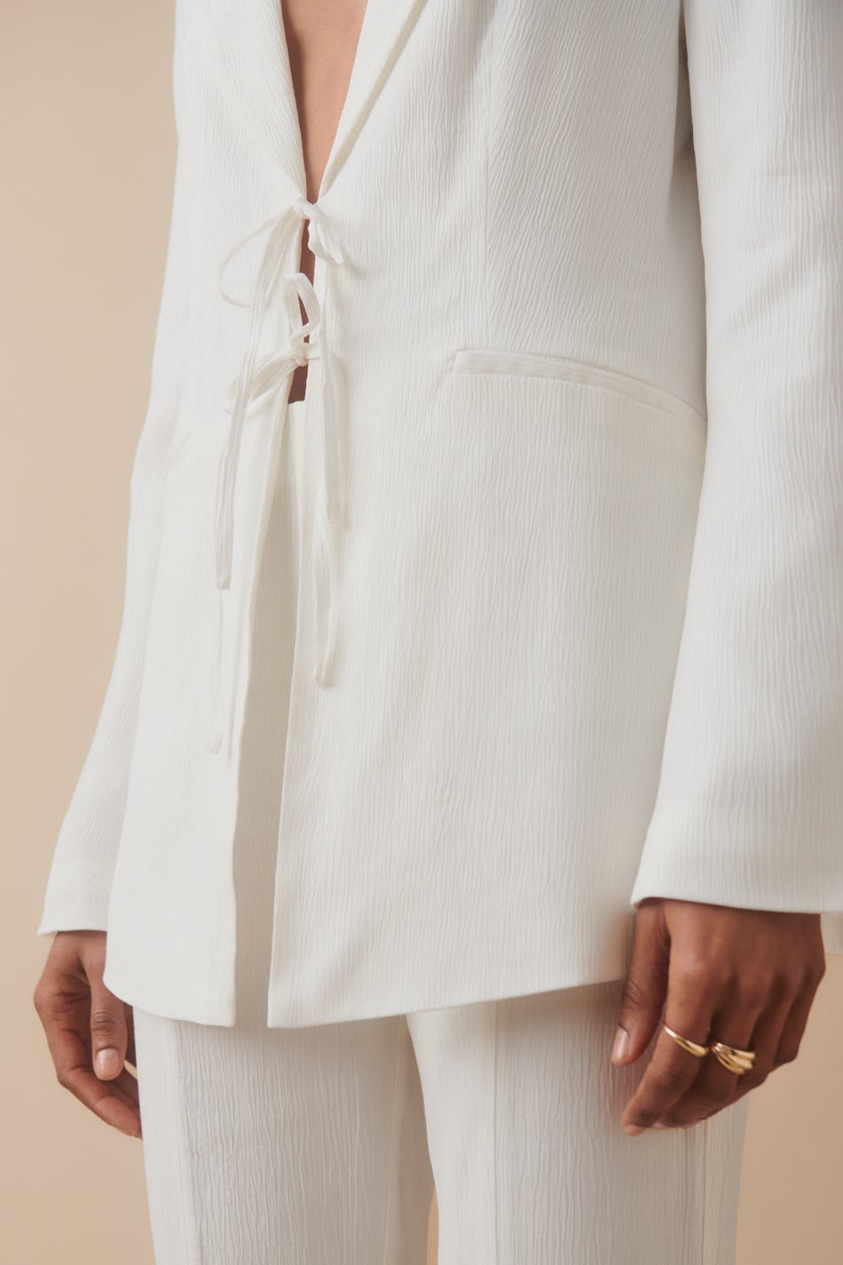 Shaped blazer
