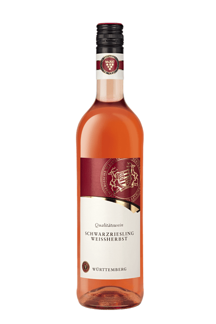 Württembergische WZG Württemberger Schwarzriesling Weißherbst Qualitätswein lieblich 6er Karton 0,75L