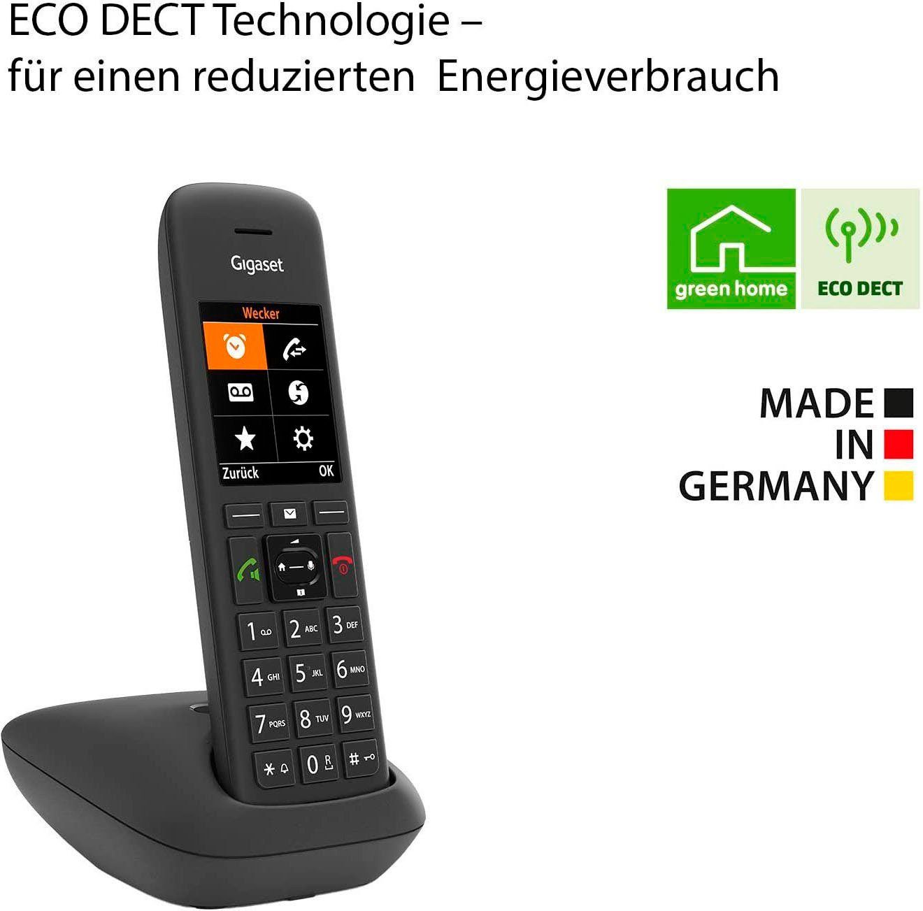 Gigaset C575A Duo Schnurloses DECT-Telefon (Mobilteile: 2)