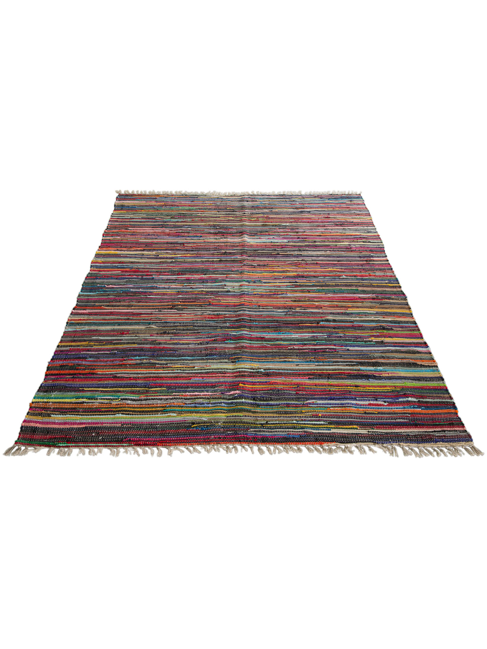 Fanö Fleckerl-Teppich, Multicolor
