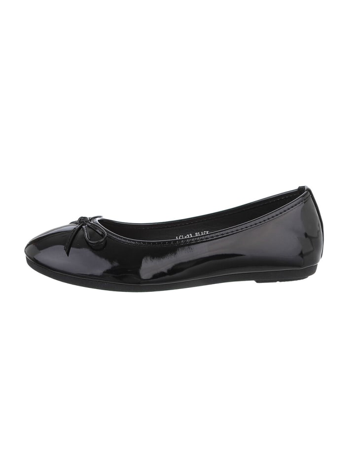 Ital-Design Ballerina in Schwarz günstig kaufen