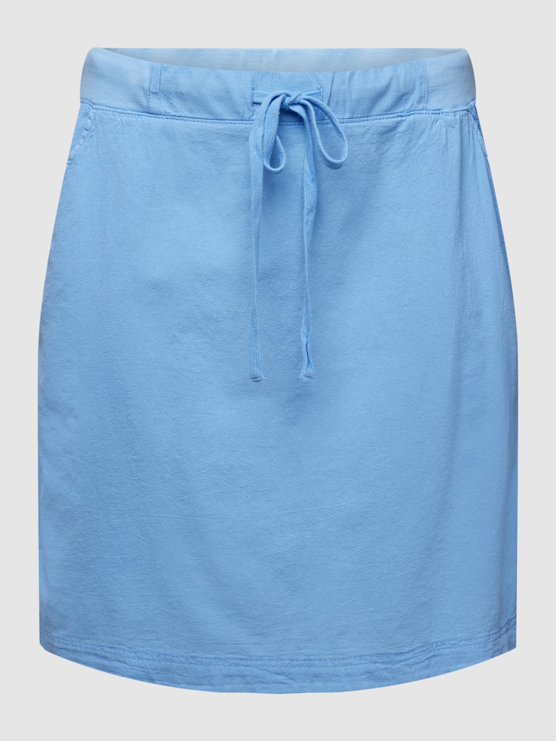 PLUS SIZE Minirock mit Eingrifftaschen in himmelblau