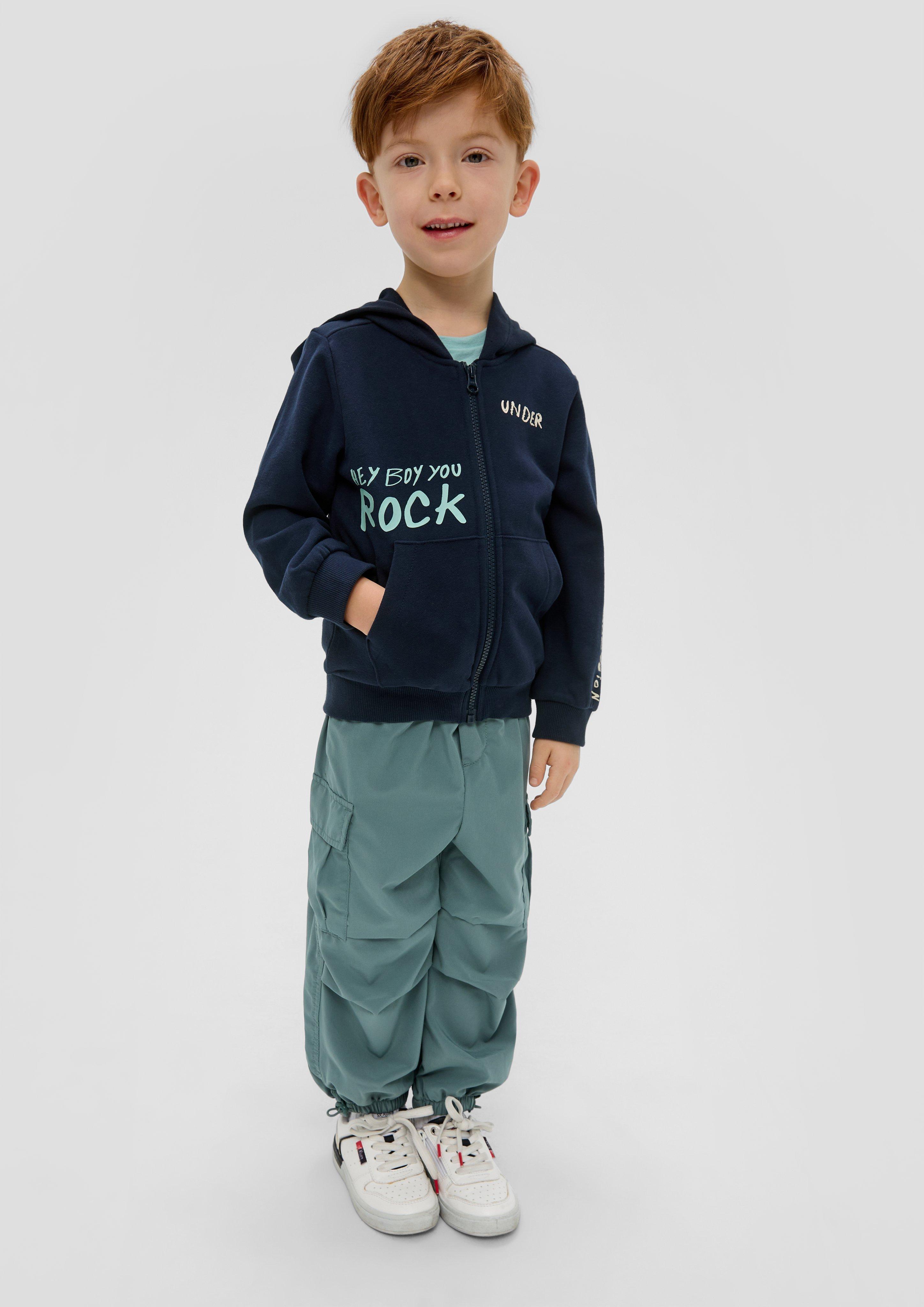 Sweatjacke aus Baumwollstretch  2140433-5952