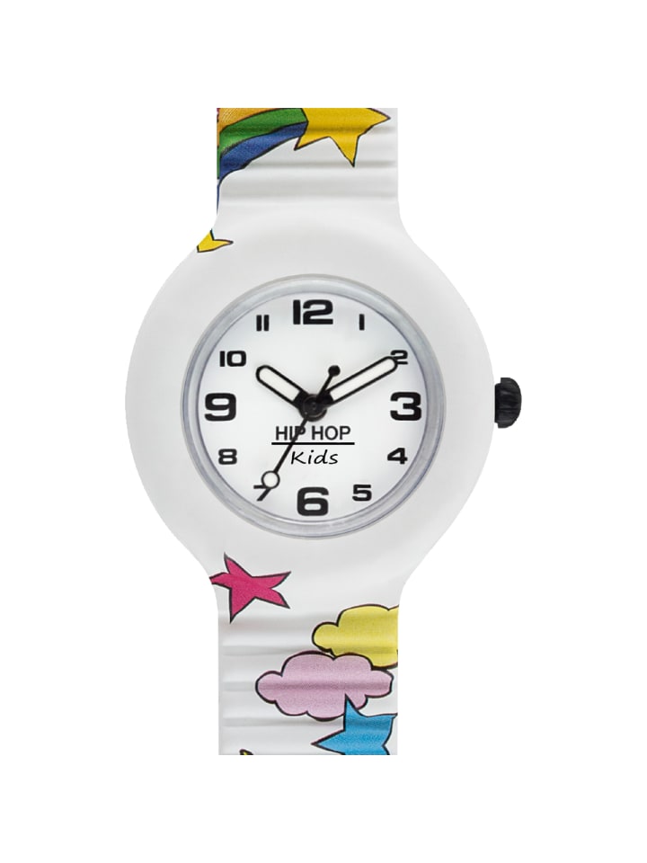 Hip Hop Analoguhr kids fun weiss günstig kaufen 28