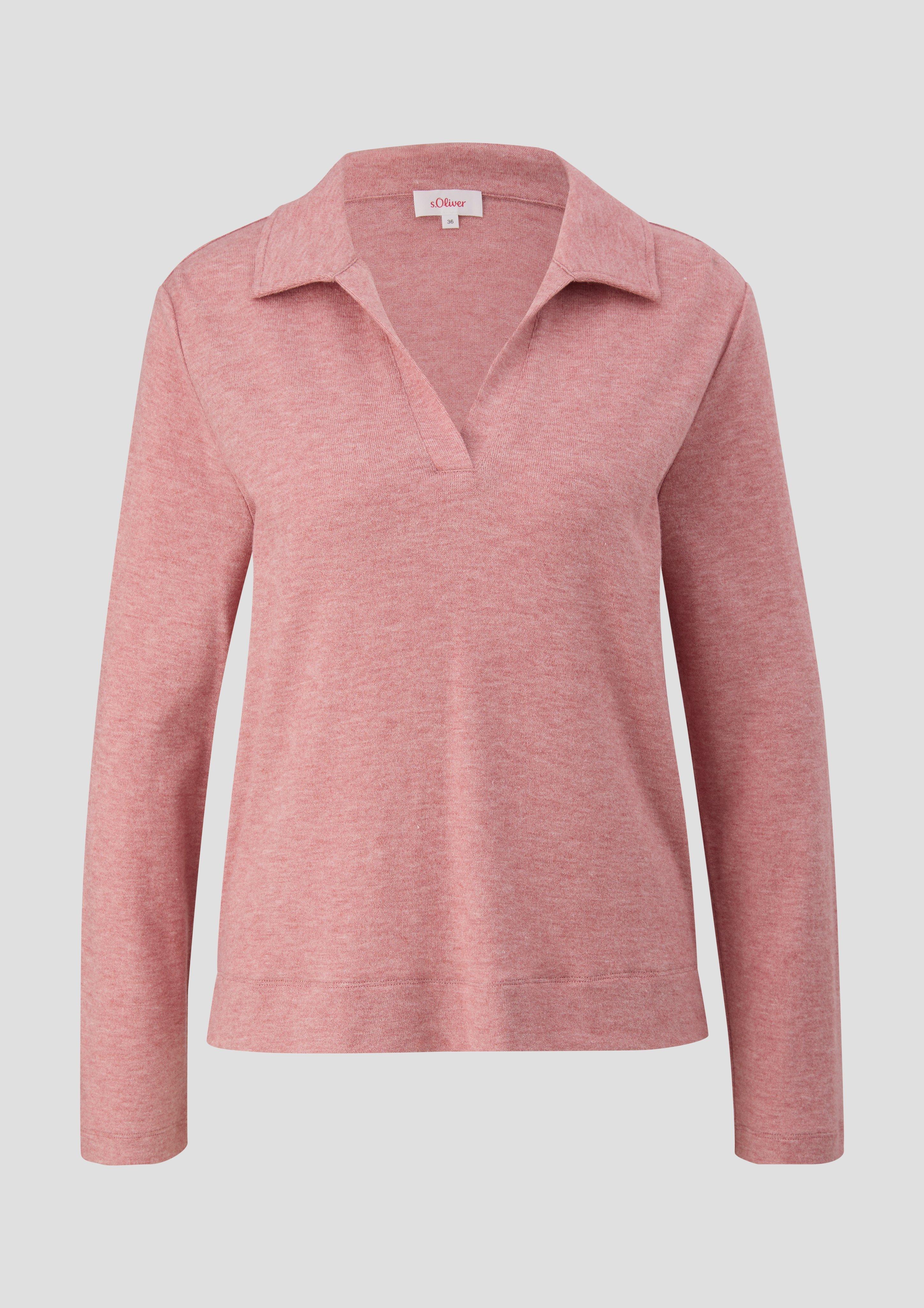 Longsleeve aus Viskosemix  2137116-20W9