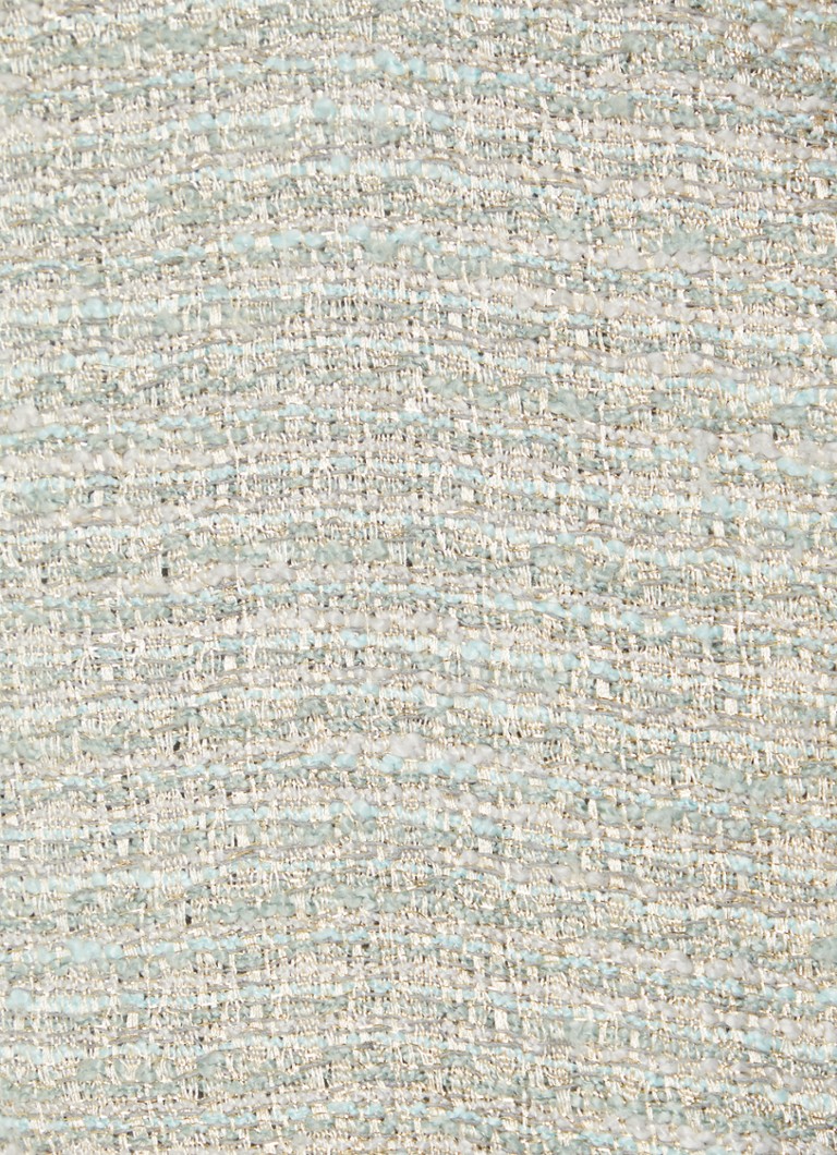 Aaiko  Letica gilet van tweed met strikceintuur