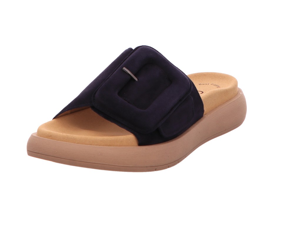 GABOR Sportliche Sandalen blau Gabor Fashion Pantolette 43.751.16 blau