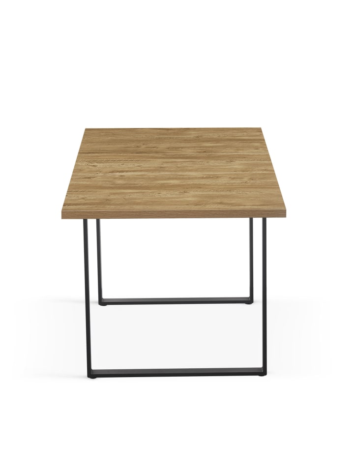 B&D Home Ausziehstisch ANNA in Wildeiche - (B)120-160 x (H)76 x (T)80 cm günstig kaufen onesize