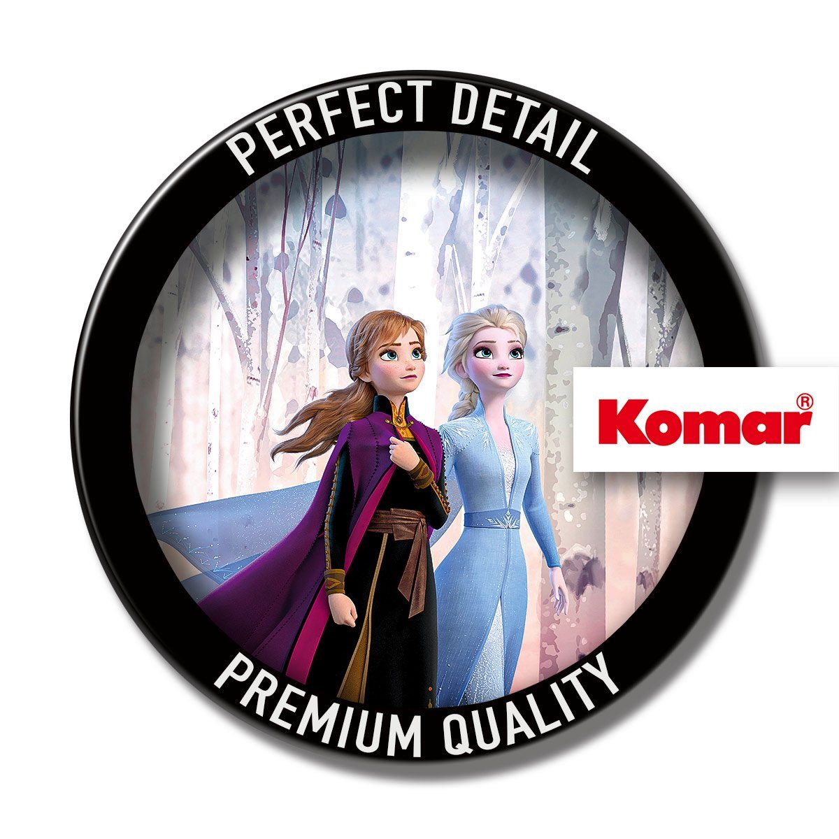 Komar Fototapete Frozen Friends forever, (1 St), 368x254 cm (Breite x Höhe)