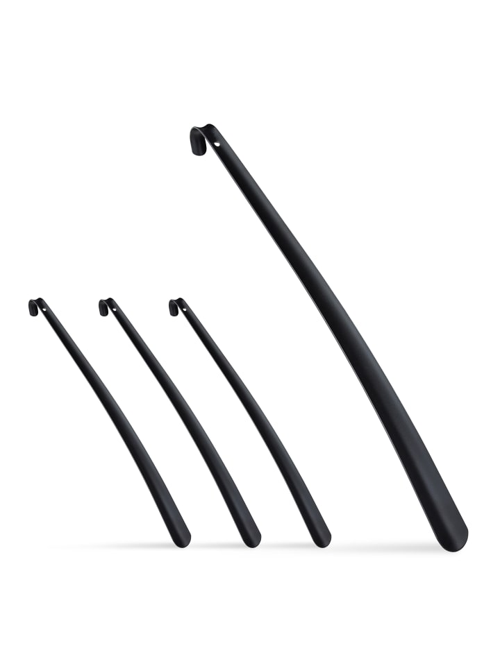 relaxdays 4x Schuhlöffel in Schwarz günstig kaufen onesize