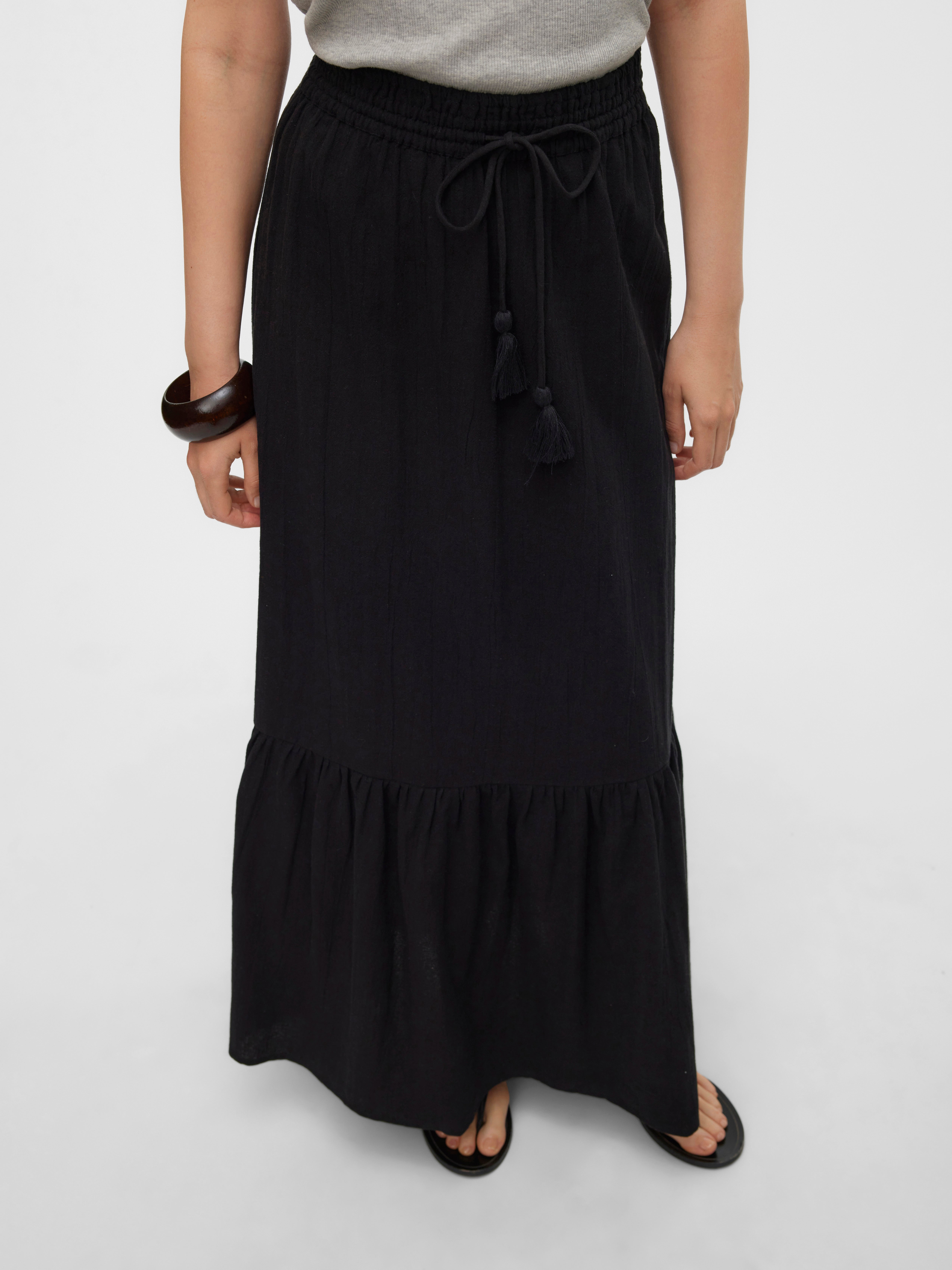 VMPRETTY Hohe Taille Langer Rock