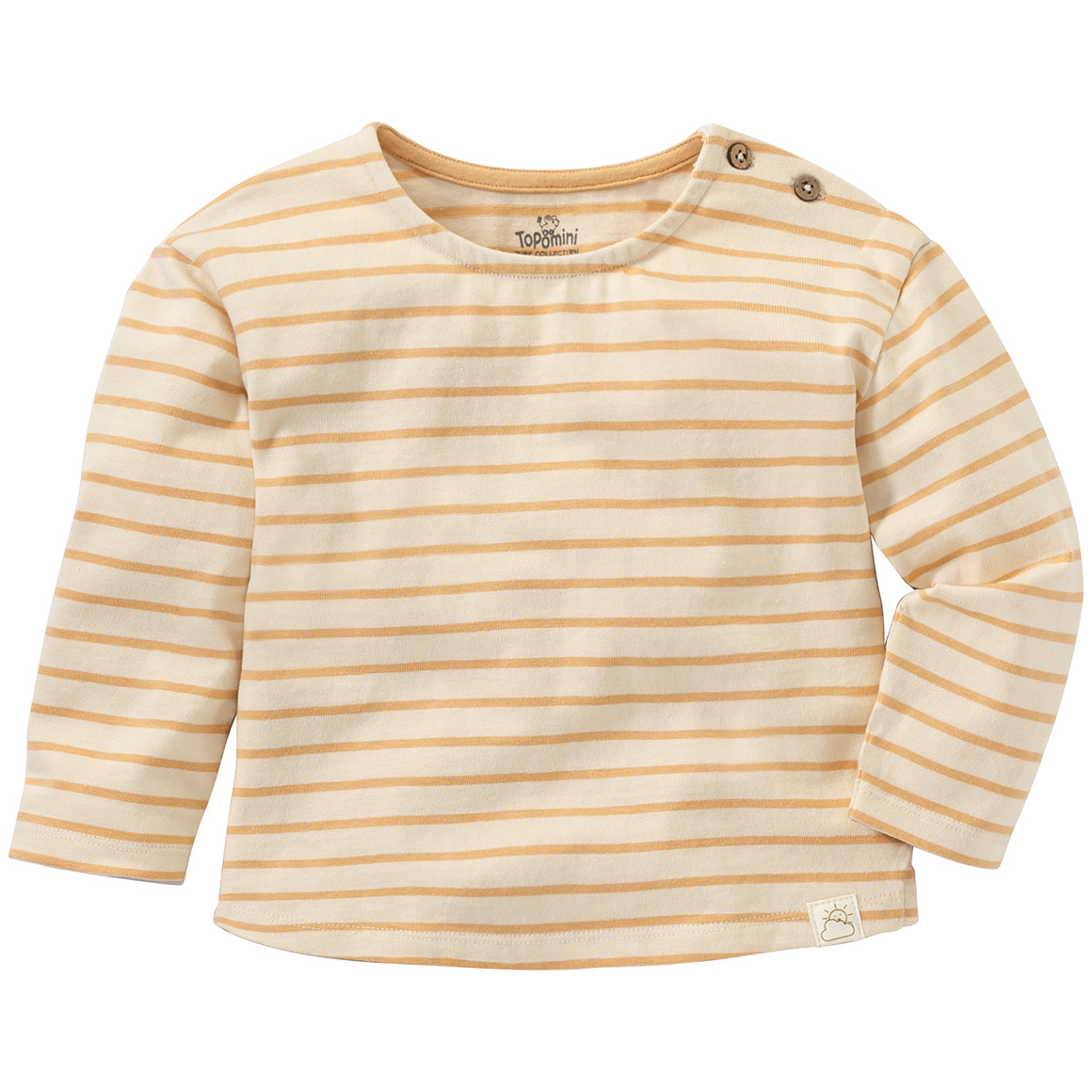 Baby Langarmshirt aus Bio-Baumwolle