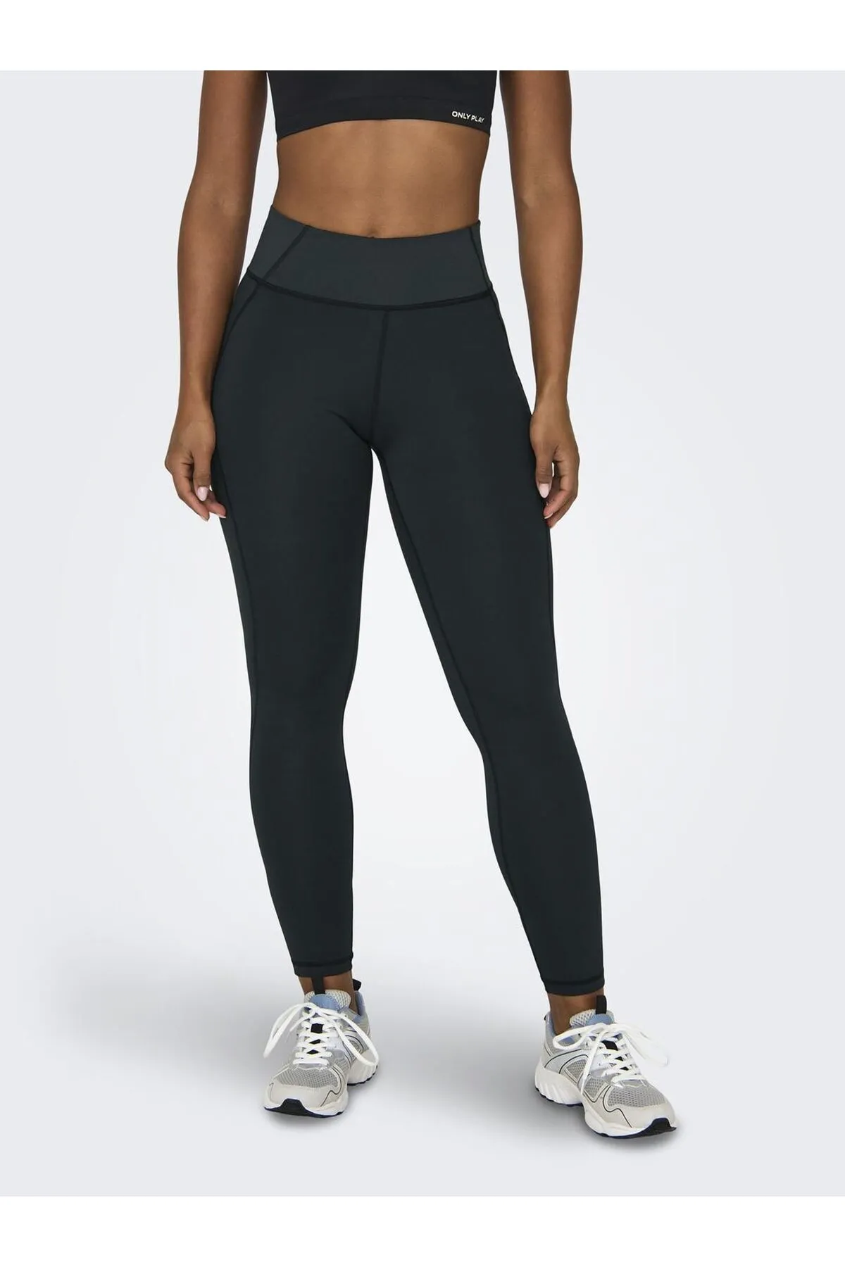 Only Play  Sport-Leggings - Schwarz - Mittlerer Bund