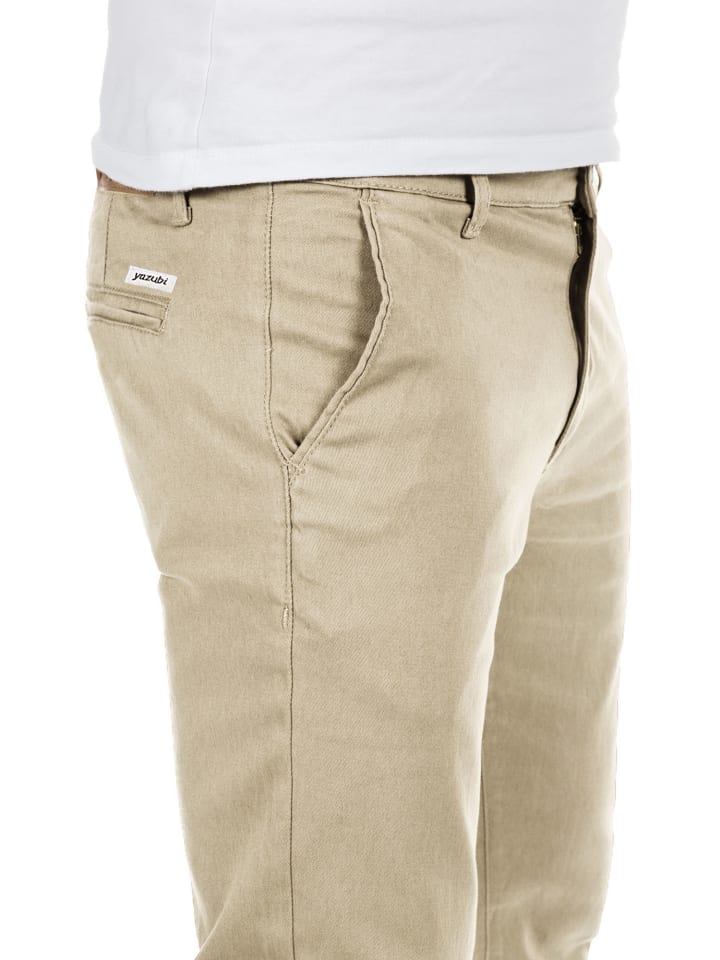 Yazubi Chinohose Dustin in Beige günstig kaufen