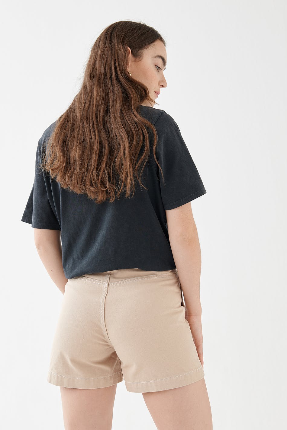 Edda utility denim shorts